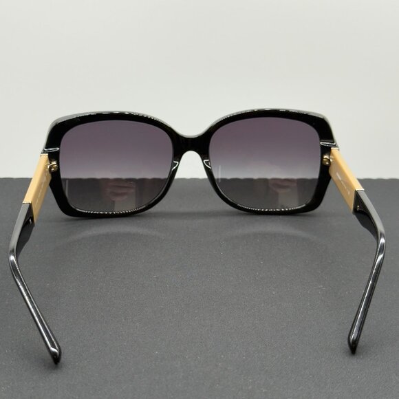 Burberry Sunglasses B4160 3433/8G Black Nova Check Frame Grey Gradient Lens NOTE - Picture 6 of 14